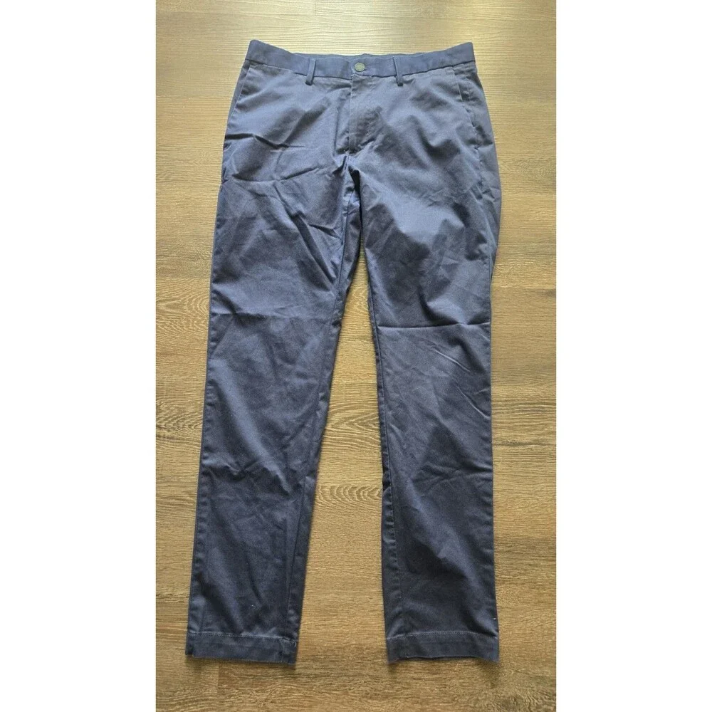 Banana Republic Men’s Slim Fit Navy Chino Pants 32x32